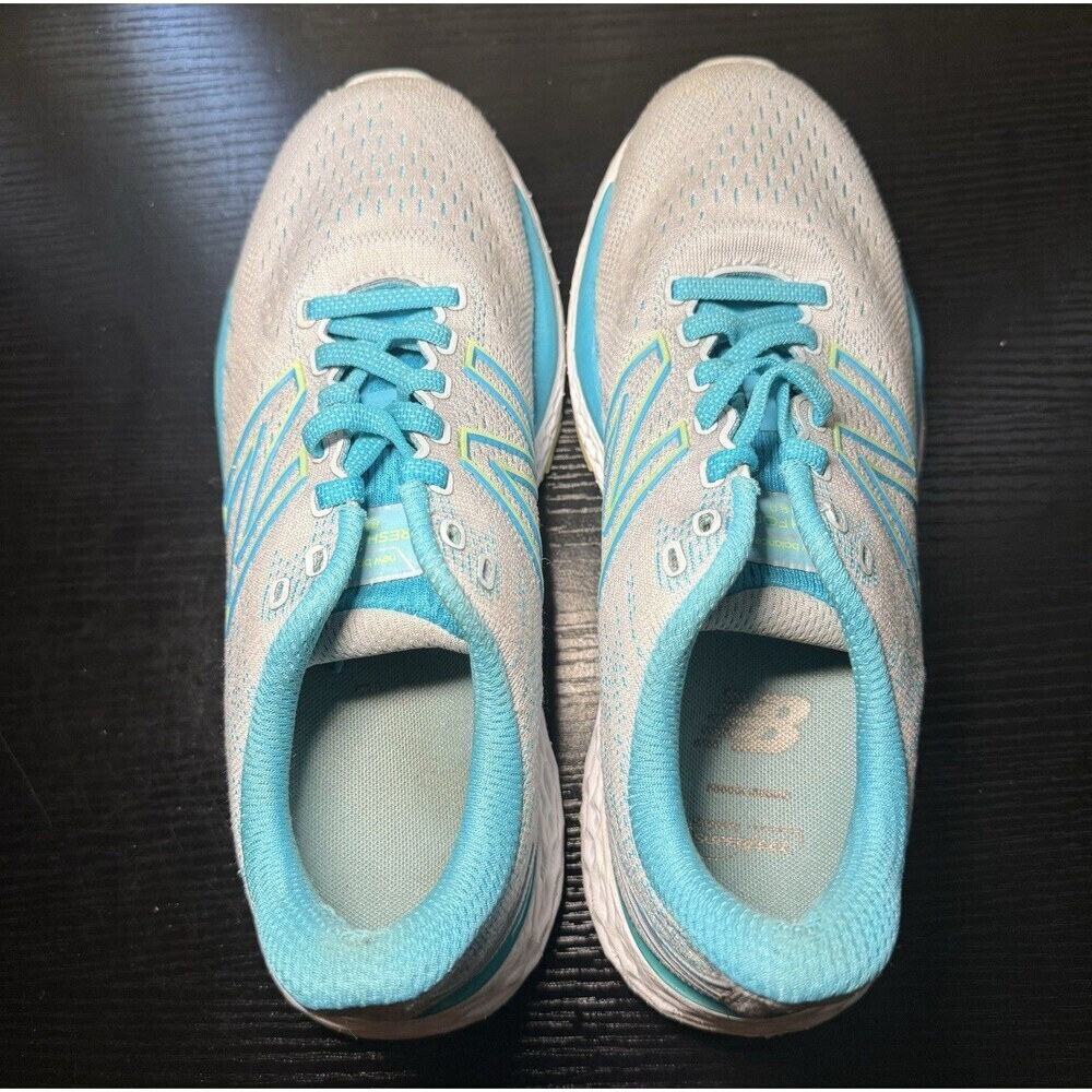 New Balance Womens 880 V11 Cyclone Fresh Foam Athletic Shoes Grey Blue Size 7.5 - Picture 7 of 9